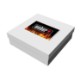 White Deluxe Gift Box, 10" x 10" x 3"