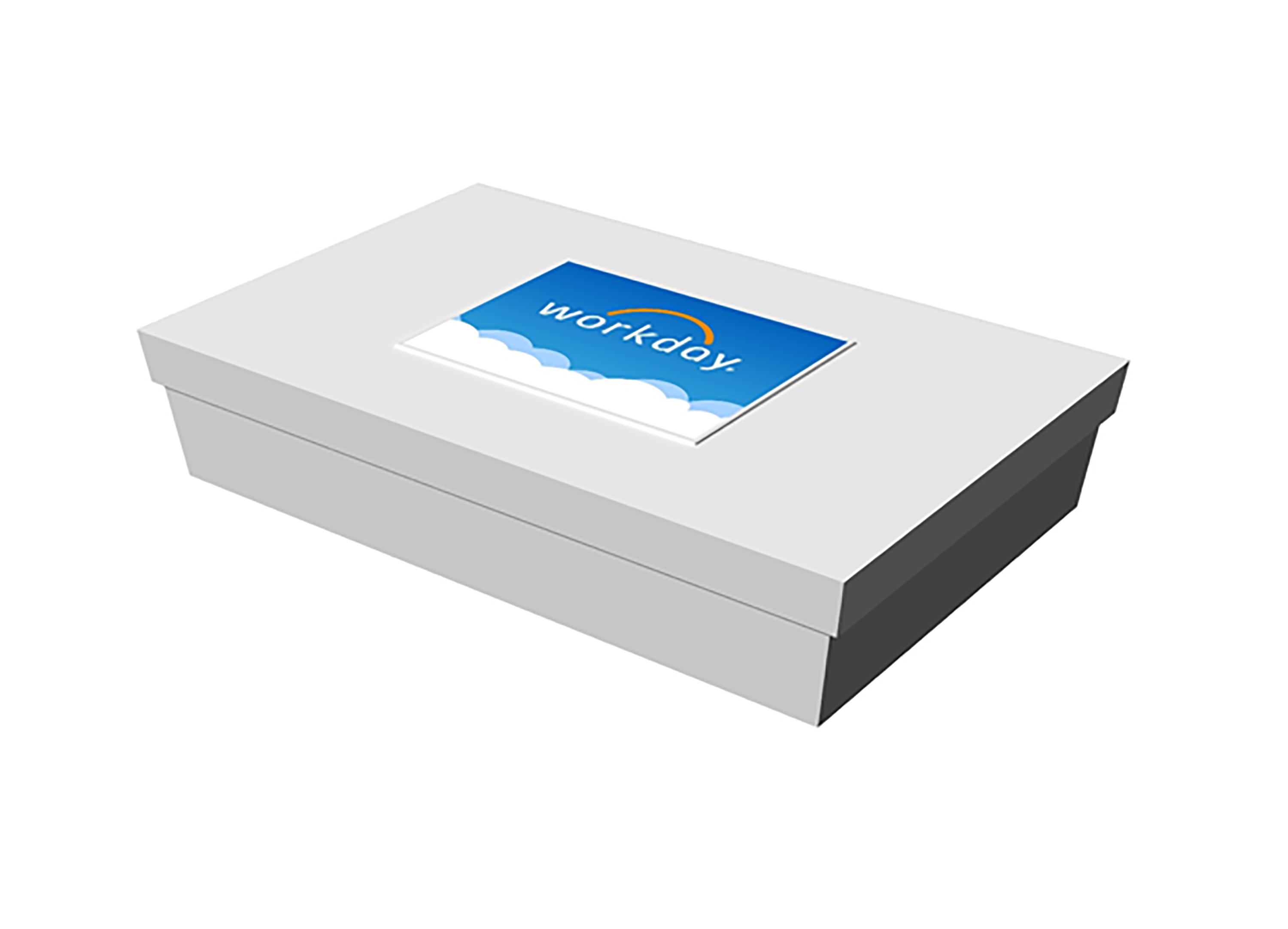 Product Photo 1 White Deluxe Gift Box, 19" x 12" x 6"