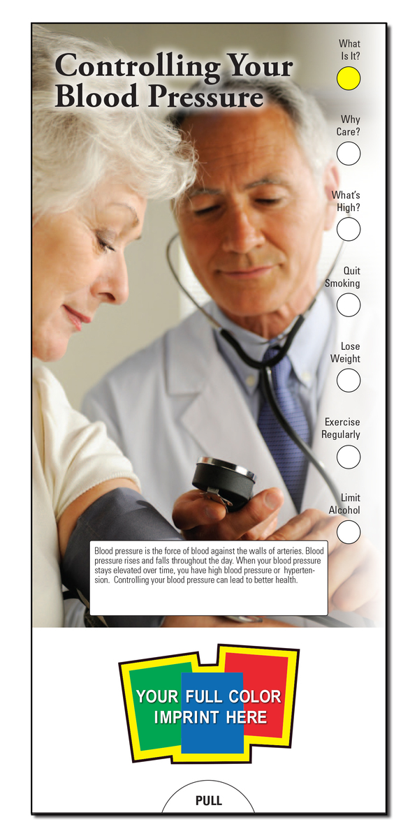 Product Photo 1 Controlling Your Blood Pressure Slide Chart