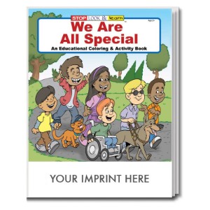 We Are All Special Coloring & Activity Book - CLB610
