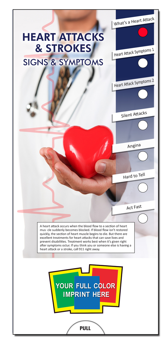Product Photo 1 Heart Attacks & Strokes Slide Chart