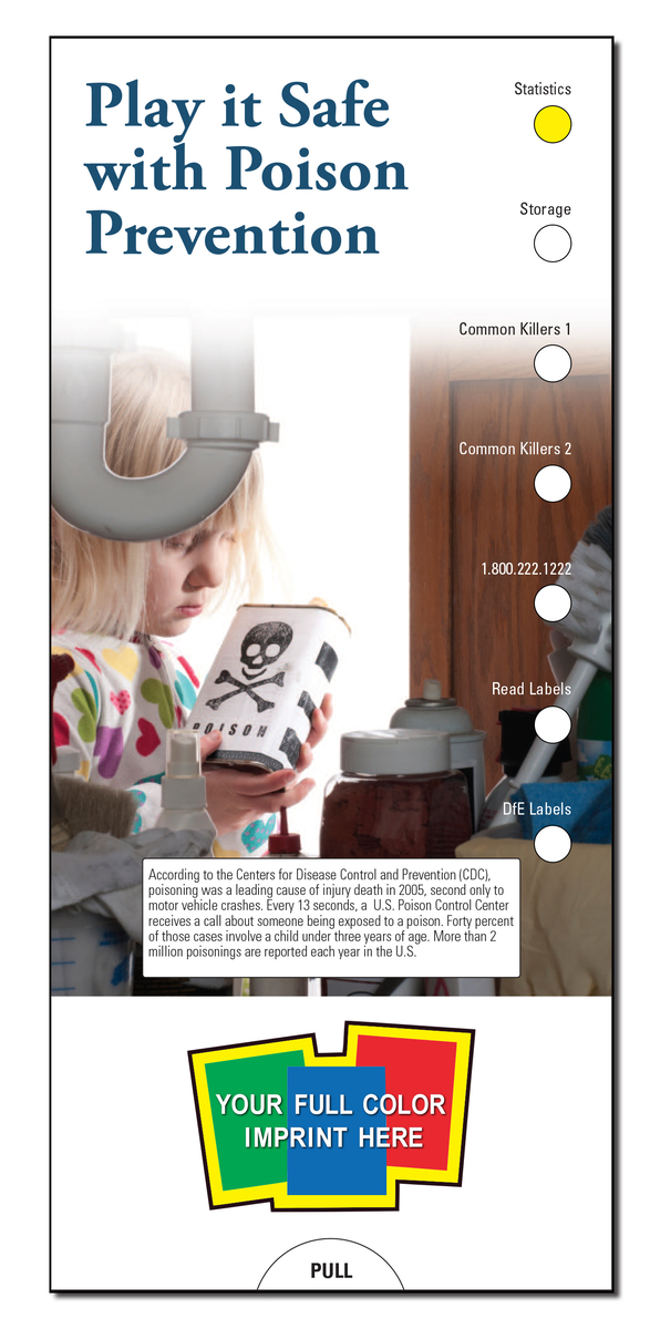 Product Photo 1 Play It Safe with Poison Prevention Slide Chart