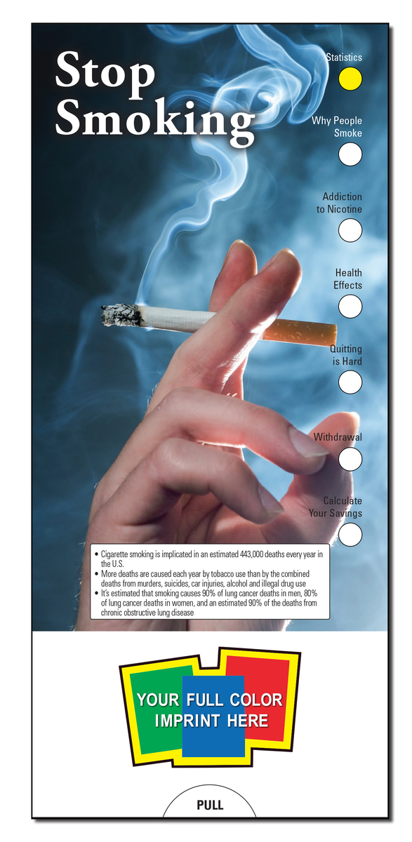 Product Photo 1 Stop Smoking Slide Chart
