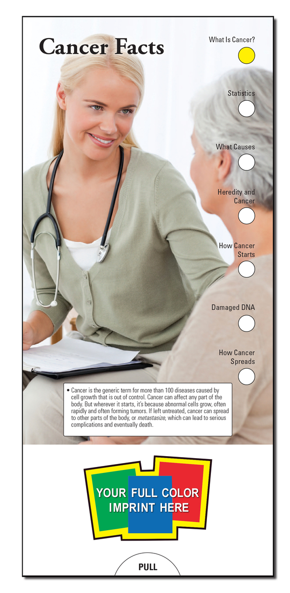 Product Photo 1 Cancer Facts Slide Chart