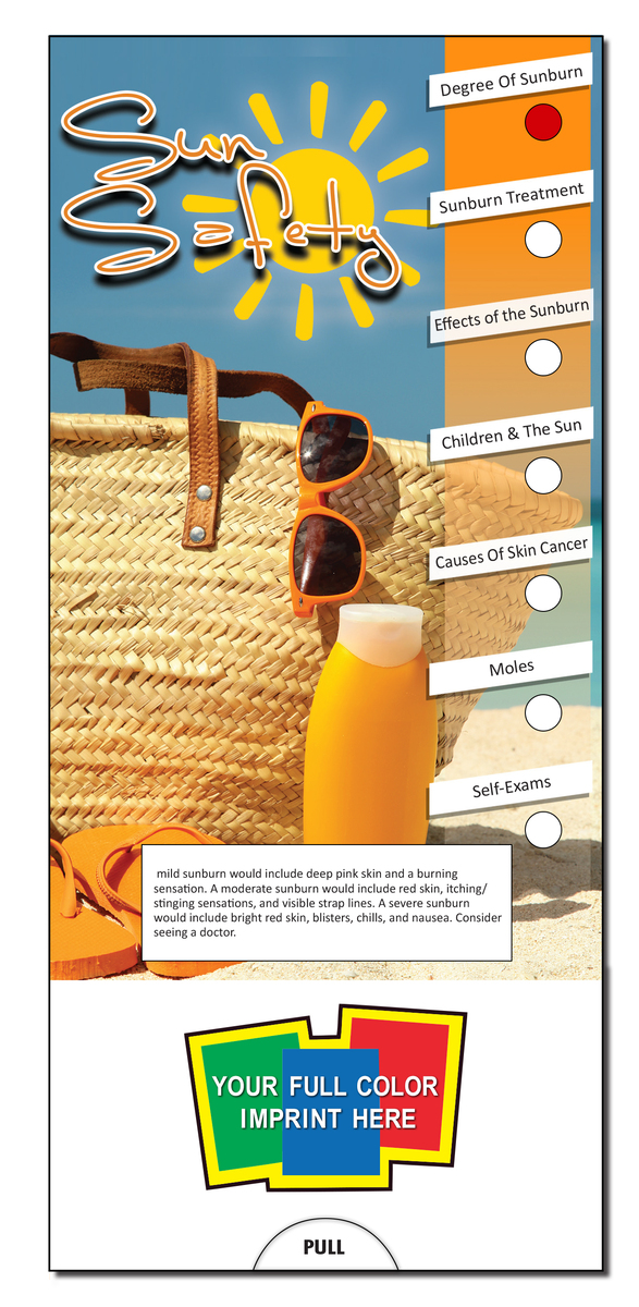 Product Photo 1 Sun Safety Slide Chart