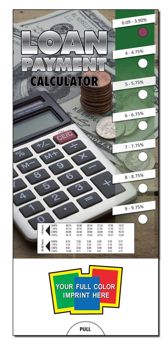 Product Photo 1 Loan Payment Calculator Slide Chart