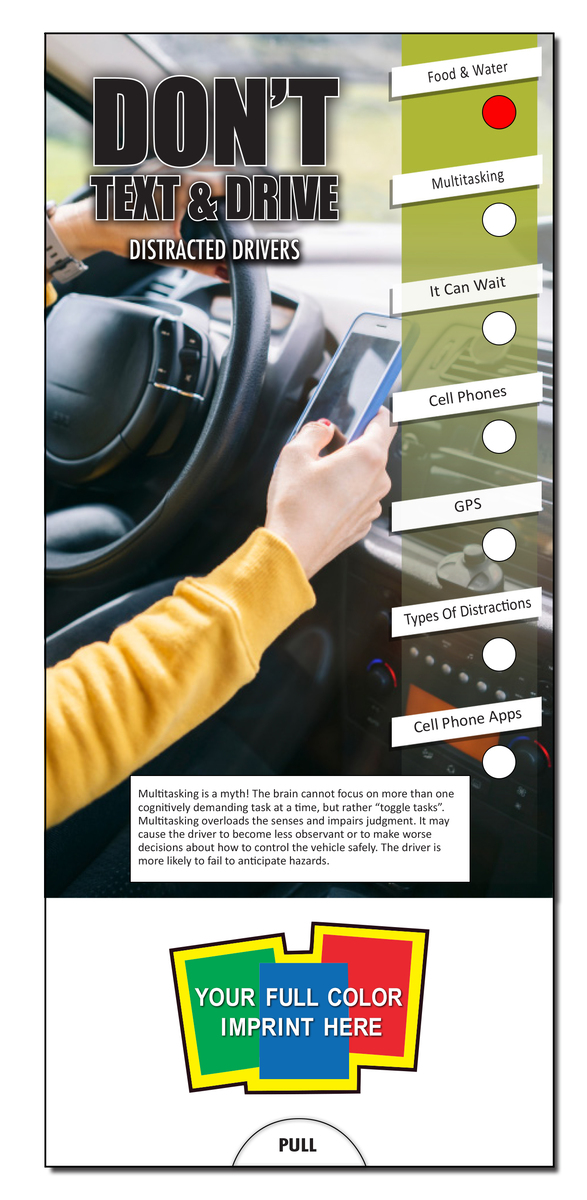 Product Photo 1 Don't Text and Drive Slide Chart