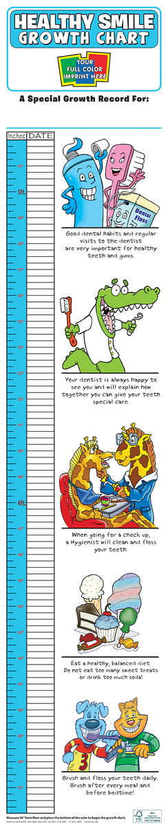 Product Photo 1 Growth Chart - Healthy Smile