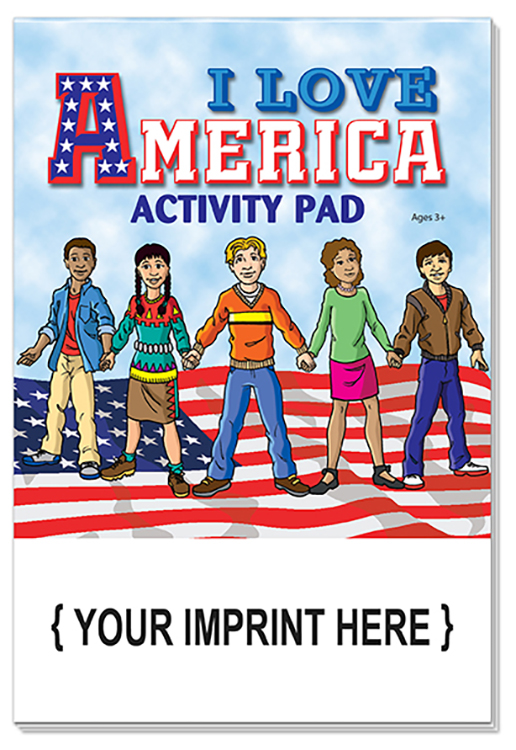 Product Photo 1 I Love America Activity Pad