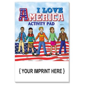 I Love America Activity Pad - CB4453