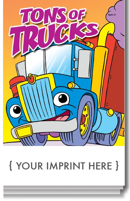 Product Photo 1 Tons of Trucks Activity Pad