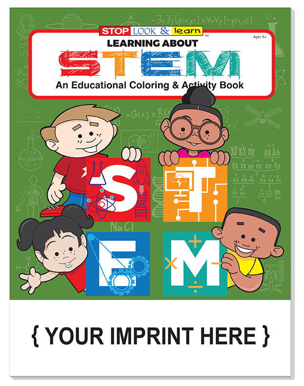 Product Photo 1 Learning About STEM Coloring Book