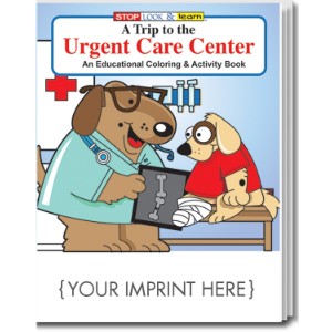 A Trip to the Urgent Care Center Coloring Book - CB4473