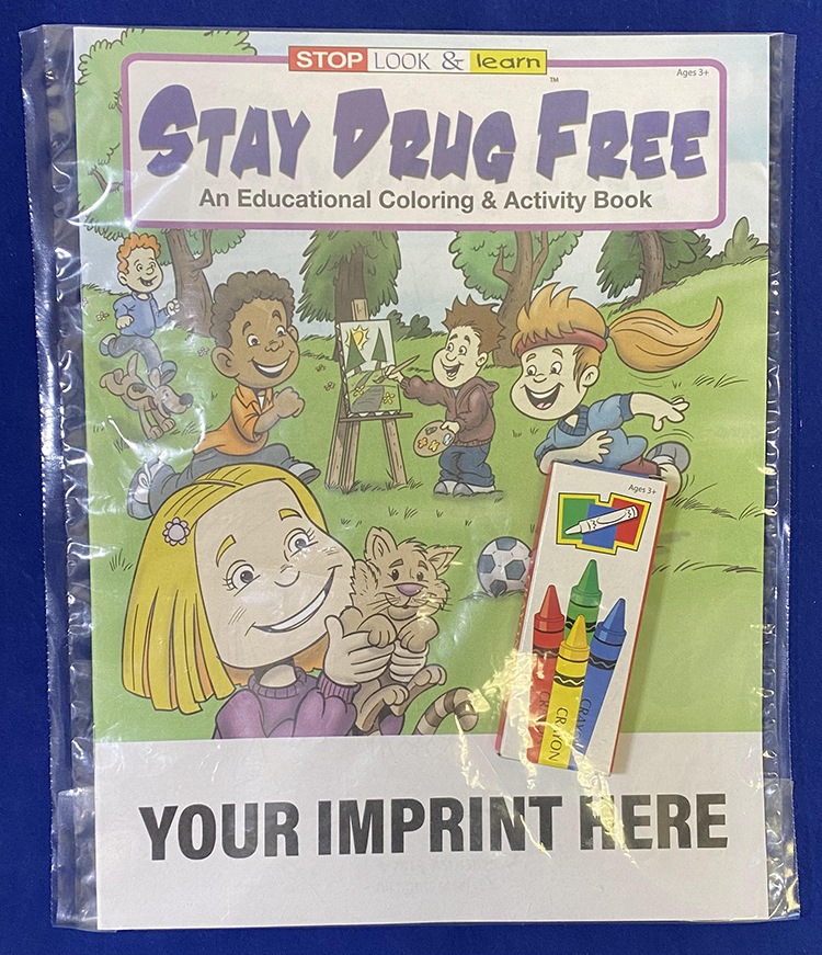 Product Photo 1 Stay Drug Free Coloring Book Fun Pack