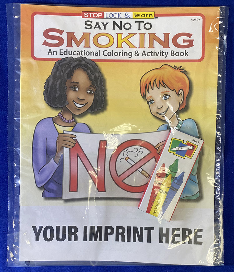 Product Photo 1 Say No to Smoking Coloring Book Fun Pack