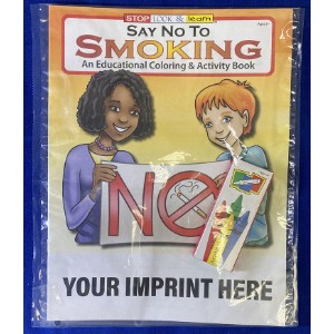 Say No to Smoking Coloring Book Fun Pack - CB4486