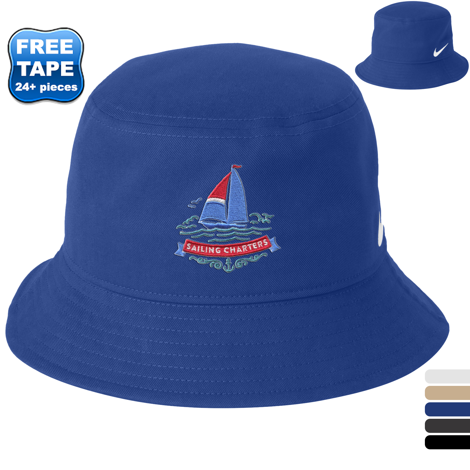 Product Photo 1 Nike® Swoosh Cotton Bucket Hat