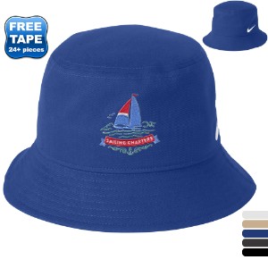 Nike® Swoosh Cotton Bucket Hat - NK2284