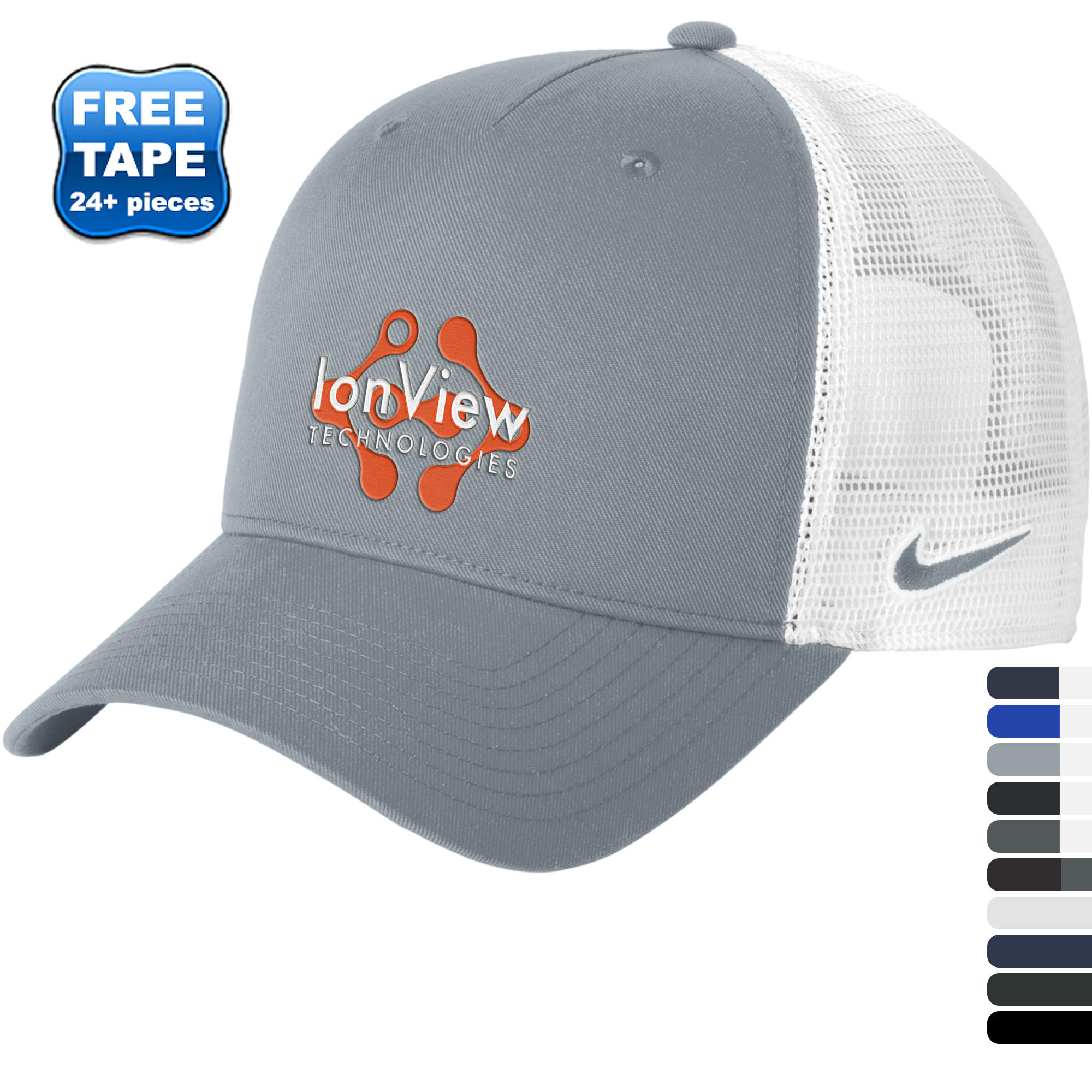 Product Photo 1 Nike® Snapback Recycled Polyester Mesh Trucker Cap