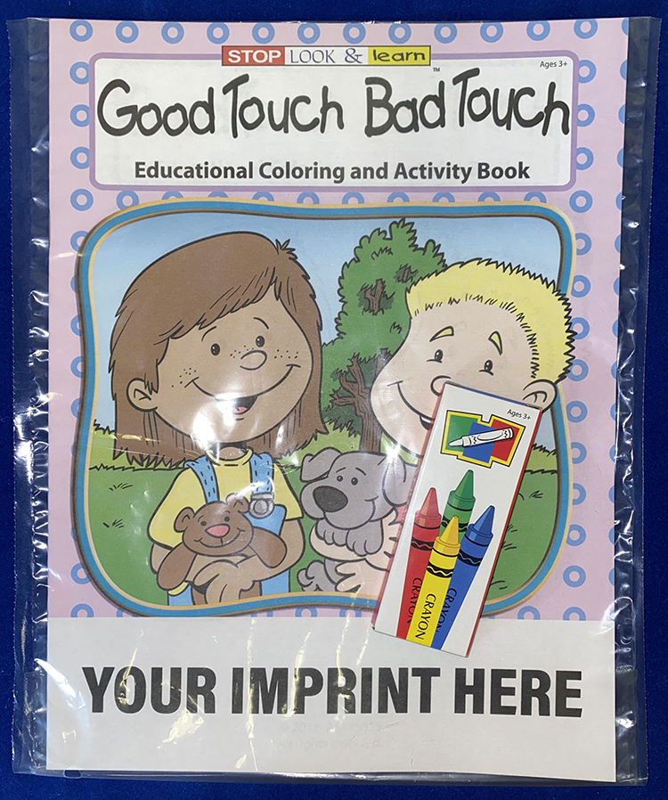 Product Photo 1 Good Touch Bad Touch Coloring Book Fun Pack