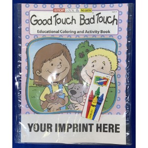 Good Touch Bad Touch Coloring Book Fun Pack - CB4495