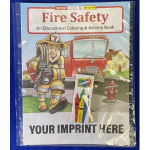 Fire Safety Coloring & Activity Book Fun Pack - CB4498