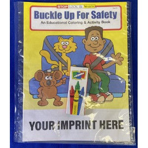 Buckle Up for Safety Coloring Book Fun Pack - CB4504