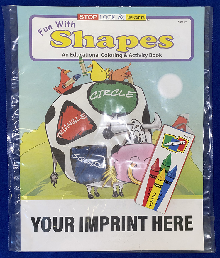 Product Photo 1 Fun With Shapes Coloring Book Fun Pack