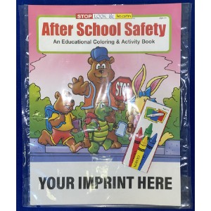 After School Safety Coloring Book Fun Pack - CB4509