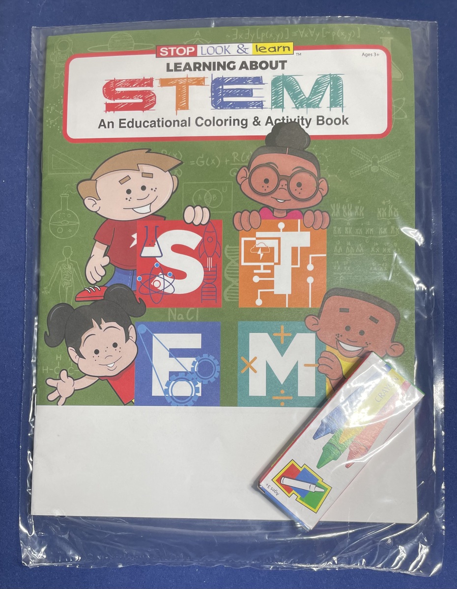 Product Photo 1 Learning About STEM Coloring Book Fun Pack