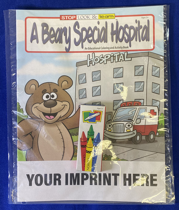 Product Photo 1 A Beary Special Hospital Coloring Book Fun Pack