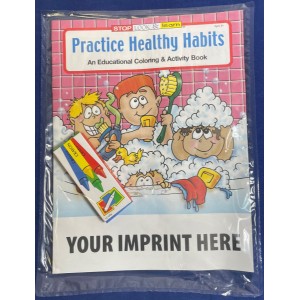 Practice Healthy Habits Coloring Book Fun Pack - CB4513