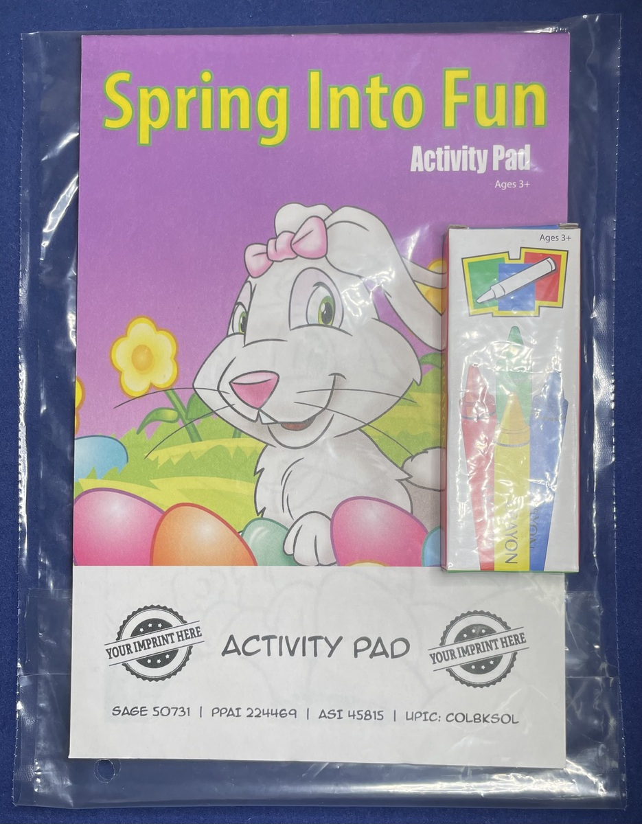 Product Photo 1 Spring Into Fun Activity Pad Fun Pack