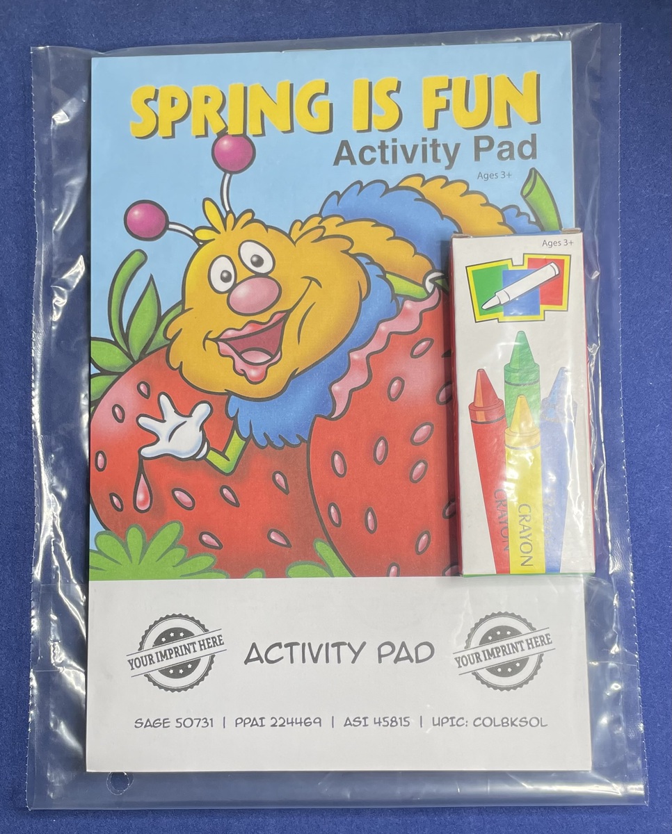 Product Photo 1 Spring Is Fun Activity Pad Fun Pack