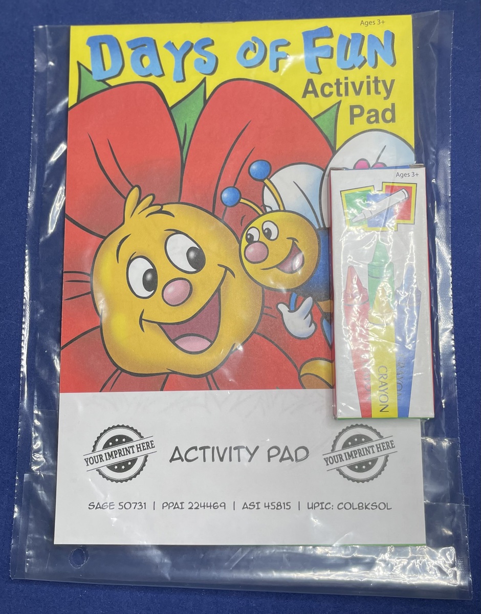 Product Photo 1 Days of Fun Activity Pad Fun Pack