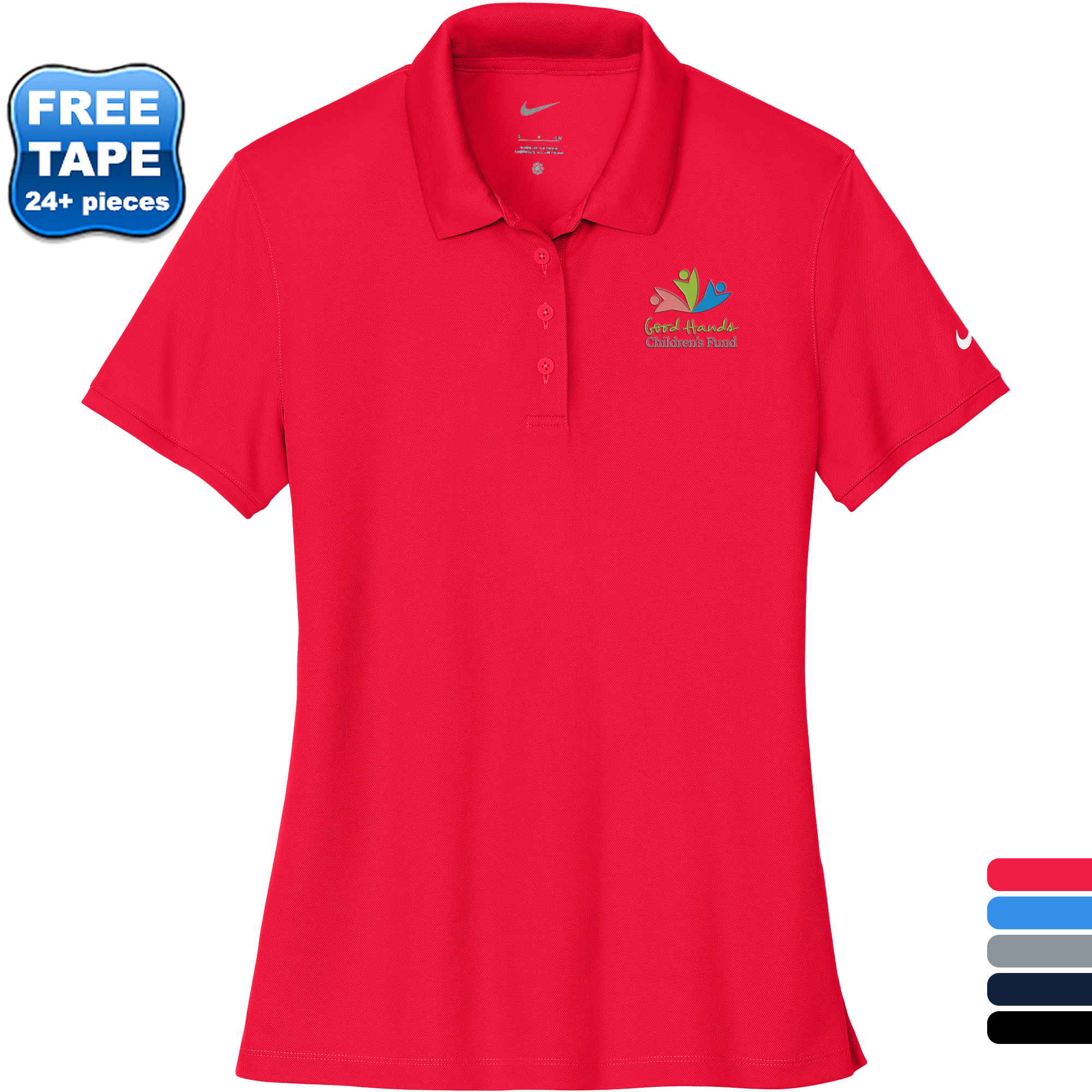 Product Photo 1 Nike® Victory Solid Recycled Polyester Ladies' Polo