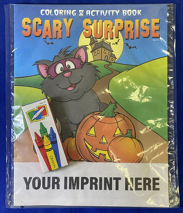 Product Photo 1 Scary Surprise Coloring Book Fun Pack