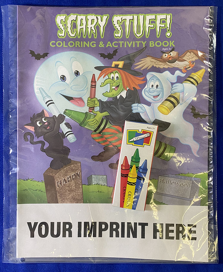 Product Photo 1 Scary Stuff Coloring & Activity Book Fun Pack