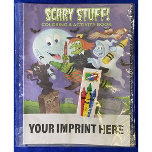 Scary Stuff Coloring & Activity Book Fun Pack - CB4519