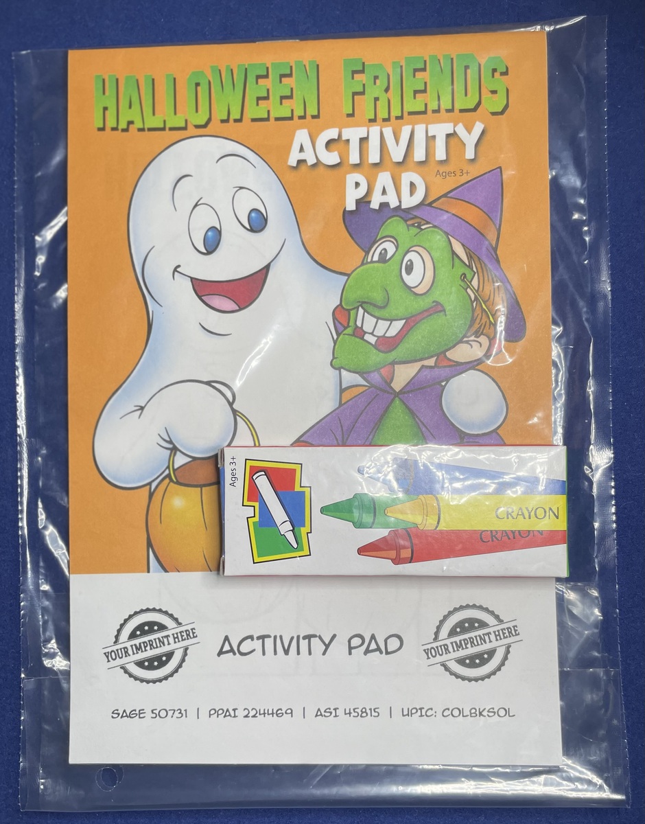 Product Photo 1 Halloween Friends Activity Pad Fun Pack