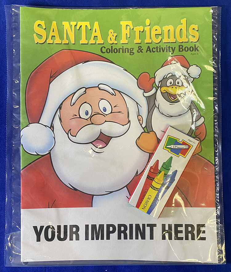 Product Photo 1 Santa & Friends Coloring Book Fun Pack