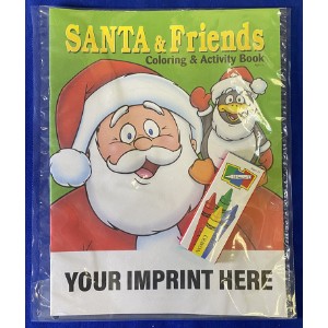 Santa & Friends Coloring Book Fun Pack - CB4523