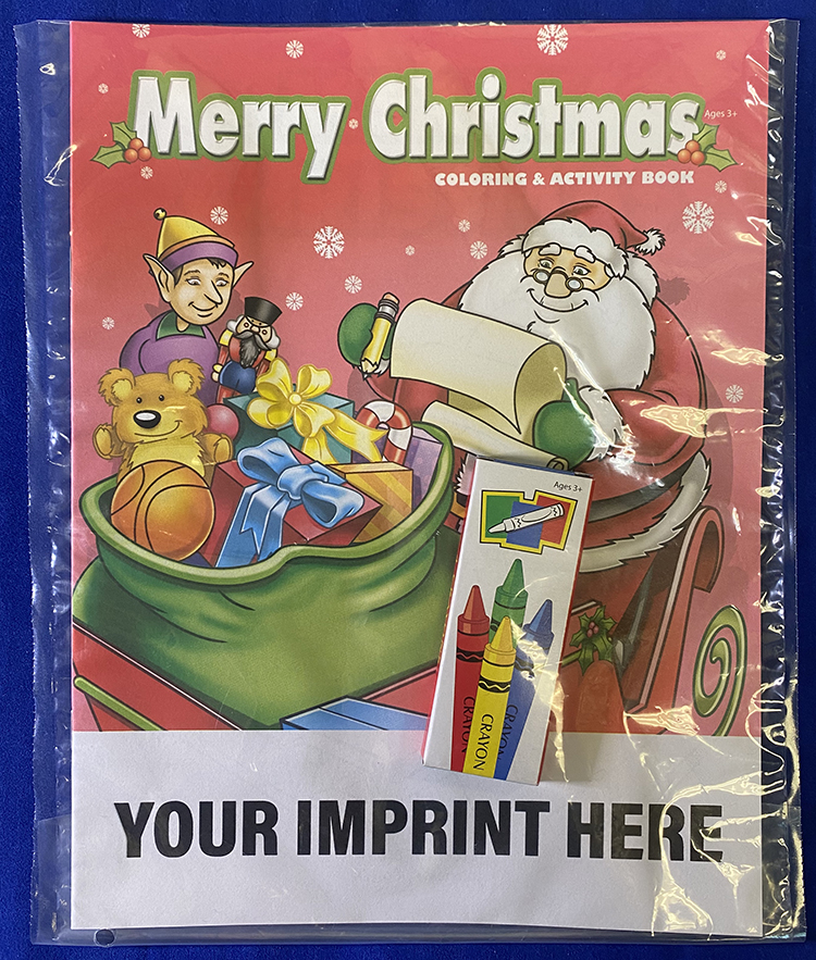 Product Photo 1 Merry Christmas Coloring & Activity Book Fun Pack
