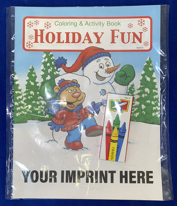 Product Photo 1 Holiday Fun Coloring Book Fun Pack