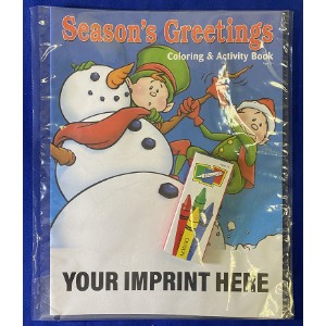 Season's Greetings Coloring Book Fun Pack - CB4531
