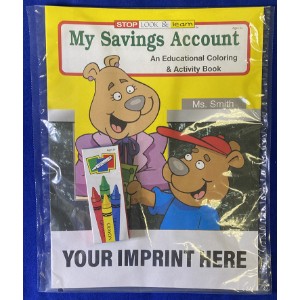 My Savings Account Coloring Book Fun Pack - CB4533