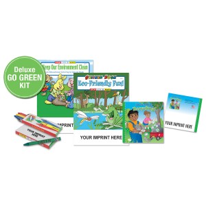 Deluxe Go Green Coloring & Sticker Kit - CB4536
