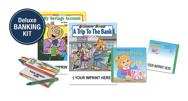 Product Photo 1 Deluxe Banking Coloring & Activity Kit