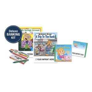 Deluxe Banking Coloring & Activity Kit - CB4537