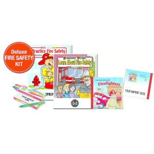 Deluxe Fire Safety Coloring & Activity Kit - CB4538